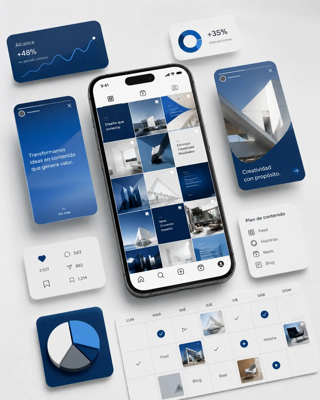 Servicio de Diseño para Redes Sociales por Oscar Rendón